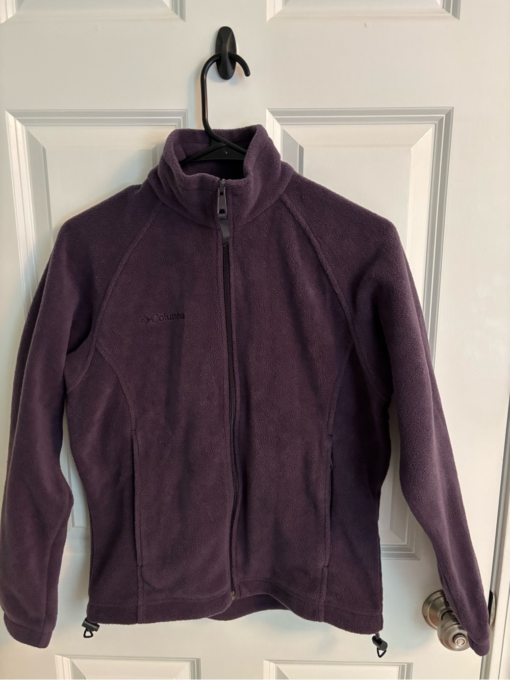 Columbia Women’s Fleece Full-Zip Jacket in Deep Plum